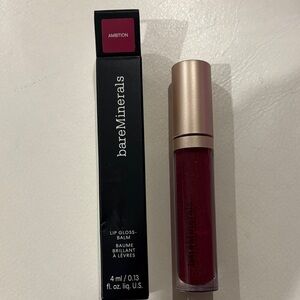 bareMinerals Ambition Lip Gloss Balm - Deep Berry